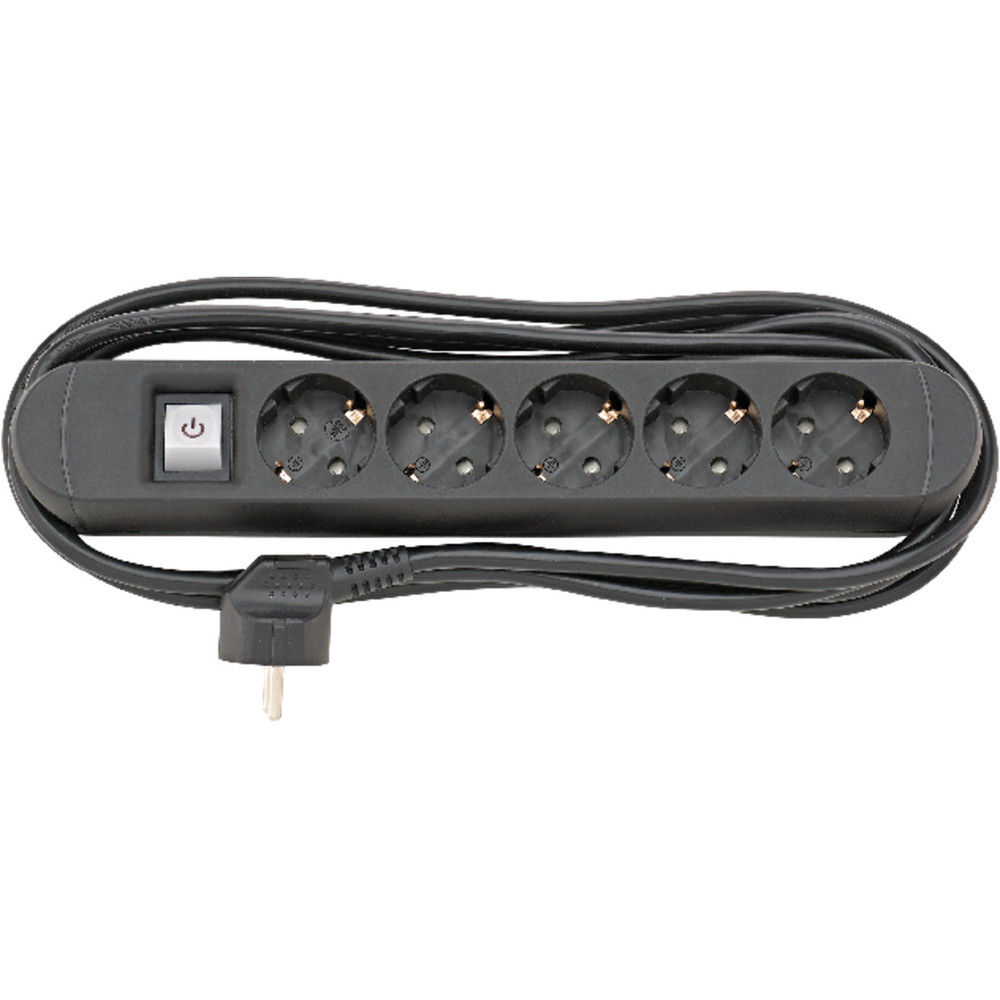FORTIS Steckdosenleiste 5fach H05VV-F3G1,5 3m magnetisch Produktbild img1 L