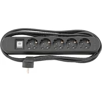 FORTIS Steckdosenleiste 5fach H05VV-F3G1,5 3m magnetisch Produktbild