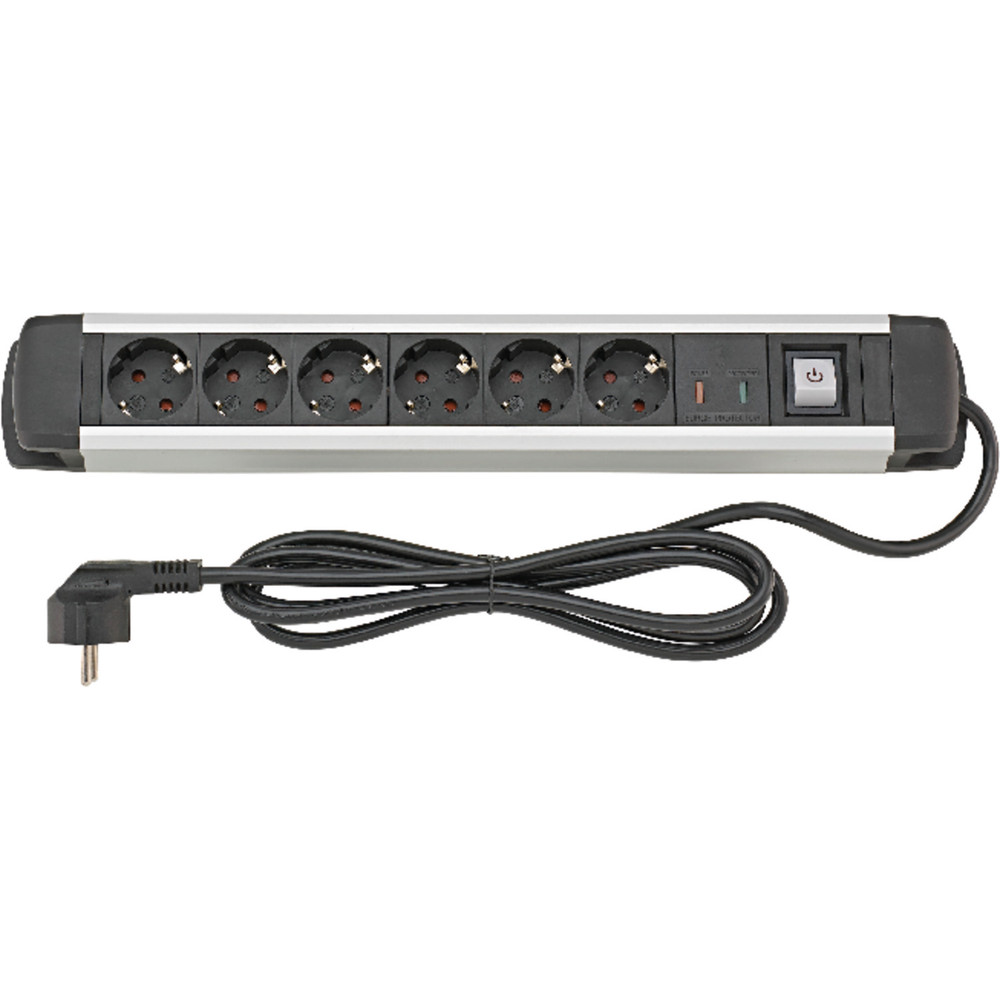 FORTIS Steckdosenleiste 6-fach H05VV-F3G1,5 1,6m Produktbild img1 L