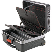 FORMAT Werkzeugtrolly, Werkzeugkoffer leer 485x370x200mm ABS Produktbild