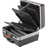 FORMAT Werkzeugtrolly, Werkzeugkoffer leer 485x375x230mm HDPE Produktbild