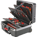FORMAT Werkzeugtrolly, Werkzeugkoffer leer 485x375x230mm HDPE Produktbild img3 S