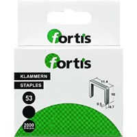 Produktbild von FORTIS - Feindrahtklammer 6mm, 2000 Stück