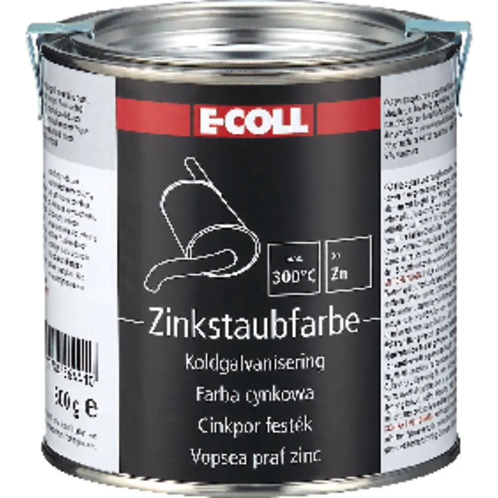 E-COLL EE Zink-Staubfarbe silikonfrei Temperaturbeständig bis +350°C, 800gr Dose Produktbild img1 L