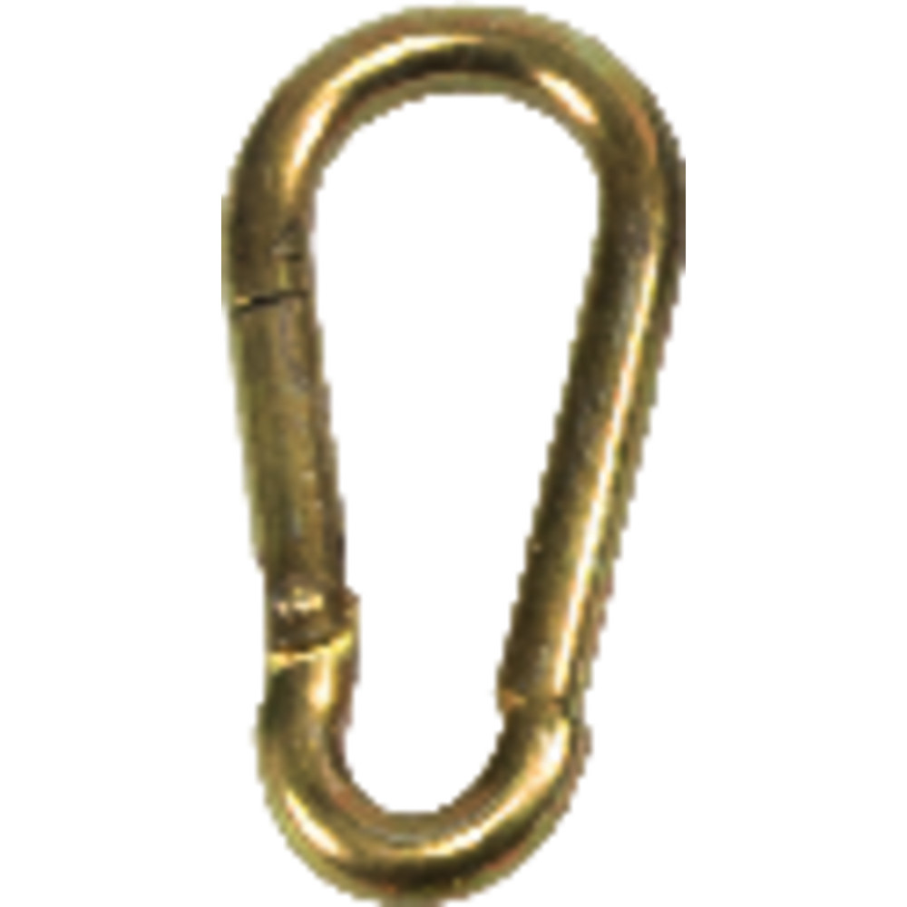 PÖSAMO Feuerwehr-Karabinerhaken ähnl. DIN5299 Form C Stahl galvanisch verzinkt 140 x 12 Produktbild img3 L
