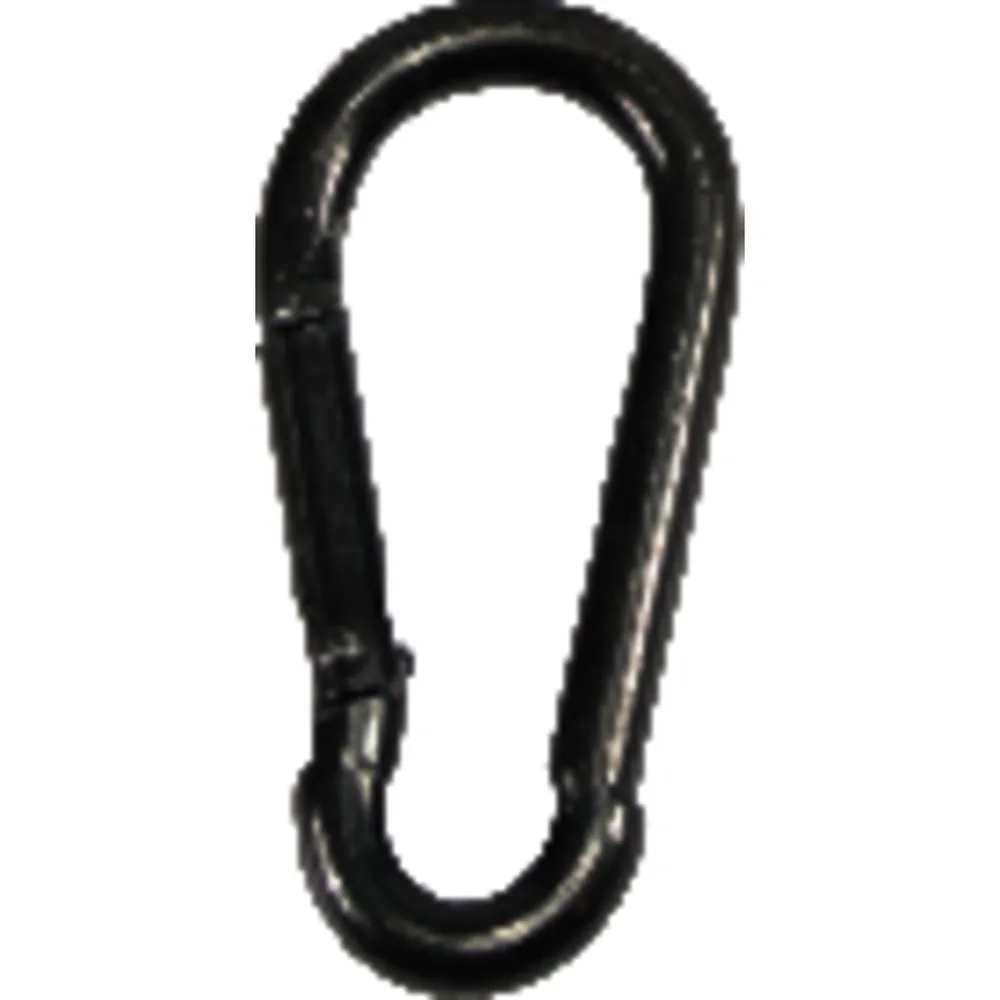 PÖSAMO Feuerwehr-Karabinerhaken ähnl. DIN5299 Form C Stahl galvanisch verzinkt 140 x 12 Produktbild img2 L