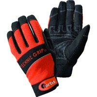 Produktbild von FORTIS AS - Handschuh Technic Grip, orange/schwarz, Größe 10