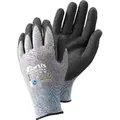 FORTIS Feinstrick-Schutzhandschuh Fitter Flex, grau/schwarz Produktbild
