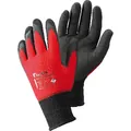FORTIS Strick-Schutzhandschuh Premium, rot/schwarz Produktbild