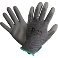 FORTIS Feinstrick-Schutzhandschuh Fitter PU/Nylon, grau Produktbild