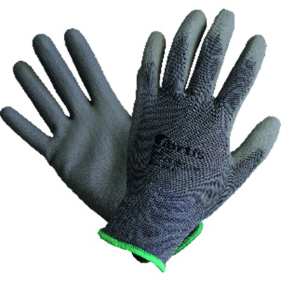 Produktbild von FORTIS AS - Handschuh Fitter, PU/Nylon, grau, Größe 7, 12 Paar