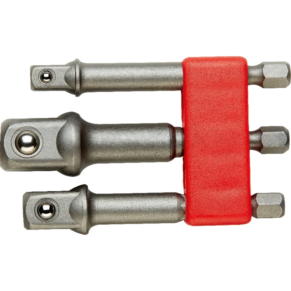 FORTIS Verbindungsteil-Set 3-teilig 1/4"-1/2" Produktbild img2 L