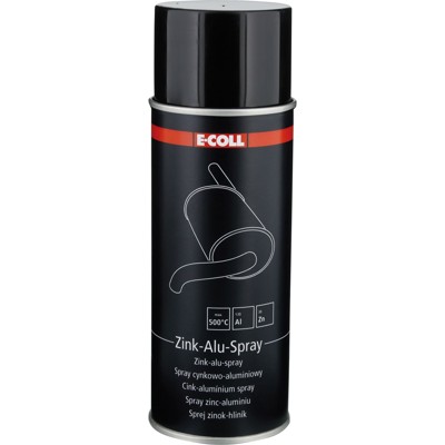 Produktbild von E-COLL - EE Zink-Alu-Spray silikonfrei silberglanz schnelltrocknend 400ml Dose