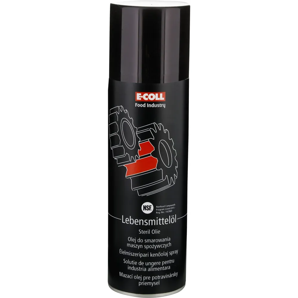 E-COLL EE Lebensmittelöl H1 Zulassung harz- und säurefrei, farblos 300ml Dose Produktbild img1 L