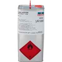 E-COLL Aceton niedrig siedendes Lösemittel, silikonfrei wasserlöslich 6L Kanister Produktbild