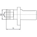 Produktbild von FORTIS - Gewindeschnellwechsel-Futter M3-12 VDI30