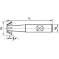 Produktbild von FORMAT - Winkelfräser DIN 1833 Form D 45° HSS Co5 25mm