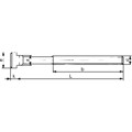 Produktbild von FORMAT - Schraube für T-Nuten DIN 787 M24x28x250mm komplett