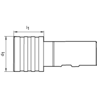 Produktbild von FORTIS - Gewindeschnellwechsel-Futter M3-12 32x41mm