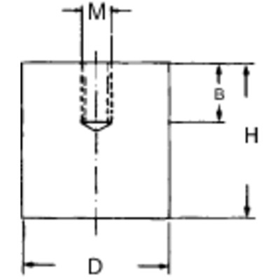 Produktbild von FORTIS - Topfmagnet 17,5x16mm