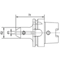 Produktbild von FORTIS - Flächenspannfutter DIN 69893A KKB HSK-A63 18x80mm
