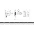 Produktbild von ELMAG - INDUSTRIE Schlauchtrommel 530/400