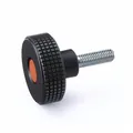 Produktbild von Ganter Norm® - Kordelgriffschrauben, Kunststoff, Abdeckkappe farbig (534-50-M10
