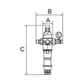 RIEGLER Rückspülfilter mit Druckregler, DVGW-geprüft, R 1 1/4 (100.54) Produktbild img1 S