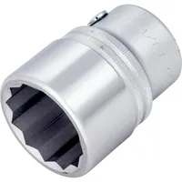 HAZET Steckschlüsseleinsatz 1000Z-32 ∙ 3/4 Zoll (20 mm) Vierkant hohl ∙ Außen Doppelsechskant Profil ∙ SW 32 mm Produktbild