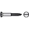 Produktbild von NOBRAND - Linsensenk-Holzschrauben mit Schlitz DIN 95 Messing ø5 x 16mm