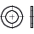 Produktbild von null - Flache Scheiben für Zylinderschrauben, DIN 433 Edelstahl A4 für ø4,3mm