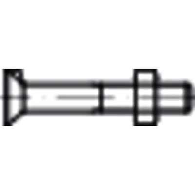 Produktbild von NOBRAND - Senkschraube mit Nase DIN 604 MU Stahl M8 x 40mm