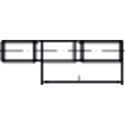 Produktbild von NOBRAND - Stiftschraube Einschraubende ≈ 2d DIN 835 Stahl 5.8 M12 x 50mm