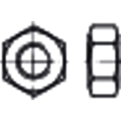 Produktbild von null - Sechskantmuttern, DIN 934 Stahl 6AU blank M 14 -LH