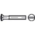 Produktbild von NOBRAND - Linsensenkschraube mit Schlitz ISO 2010 Messing M5 x 16mm KP