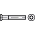 Produktbild von NOBRAND - Senkschraube mit TORX®-Profil DIN 965 Edelstahl A2 M6 x 8mm