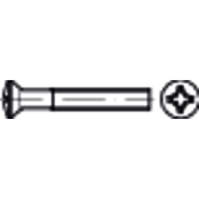 Produktbild von NOBRAND - Linsensenkschraube mit Kreuzschlitz PH DIN 966 Edelstahl A4 M6 x 55mm