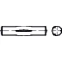 Produktbild von NOBRAND - Knebelkerbstift DIN 1475 Stahl blank ø4 x 10mm