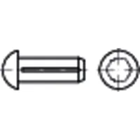 Produktbild von NOBRAND - Halbrundkerbnagel DIN 1476 Stahl blank ø2,5 x 3mm