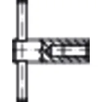 DIN 6305 5 brüniert Knebelmuttern mit festem Knebel, Standard Produktbild