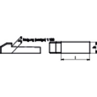 Produktbild von null - Nasenkeile DIN 6887 Stahl C45+C blank ø8 50 x 7