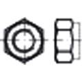 Produktbild von null - Sechskant-Ganzmetallmutter mit Klemmteil, DIN 6925 Stahl 8 galv.verz. M2