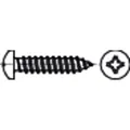 Produktbild von NOBRAND - Linsenkopf-Blechschraube Kreuzschlitz ISO 7049 Edelstahl A2 C-H 2,2 x