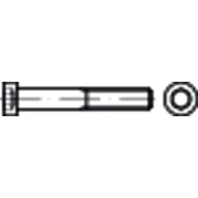 Produktbild von NOBRAND - Zylinderschraube mit niedrigem Kopf DIN 7984 Stahl 8.8 M5 x 45mm
