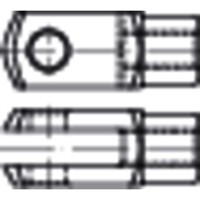 Produktbild von null - Gabelgelenke für Federklappbolzen DIN 71752 Stahl M8 x 1,25