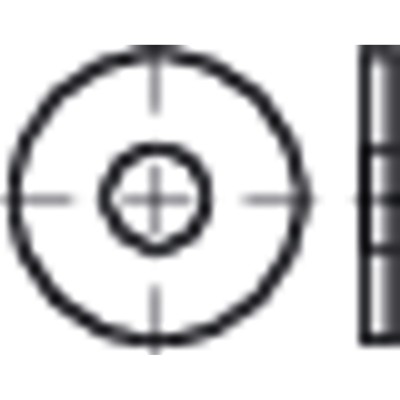 Produktbild von NOBRAND - Flache Scheiben, große Reihe Pkl. A, ISO 7093-1 Edelstahl A2 200HV 5m