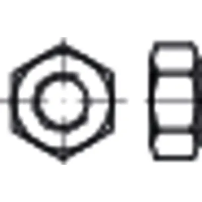 Produktbild von NOBRAND - Sechskantmuttern ISO-Typ 1, ISO 8673 Edelstahl A2 blank M12x1,5