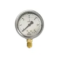 Produktbild von RIEGLER - Glyzerinmanometer, CrNi-Stahl, G 1/2 unten, -1 / +1,5 bar, Ø 100 (720