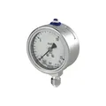Produktbild von RIEGLER - Manometer, CrNi-Stahl, G 1/2 radial unten, 0 - 6,0 bar, Ø 100 (4032)