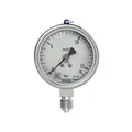 Produktbild von RIEGLER - Manometer, CrNi-Stahl, G 1/2 radial unten, 0 - 6,0 bar, Ø 100 (4032)